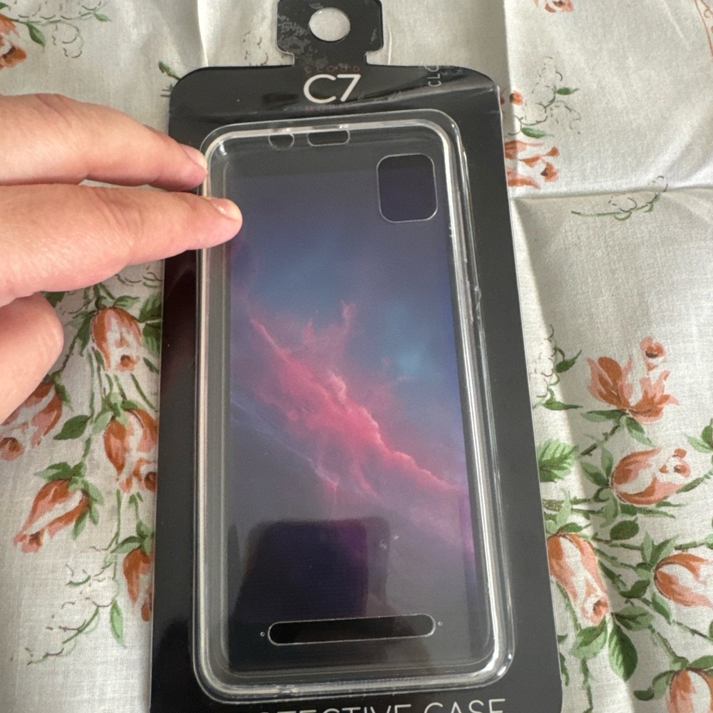 Clear Phone Case Cloud Mobile Stratus C7 Slim Protective Transparent Cover